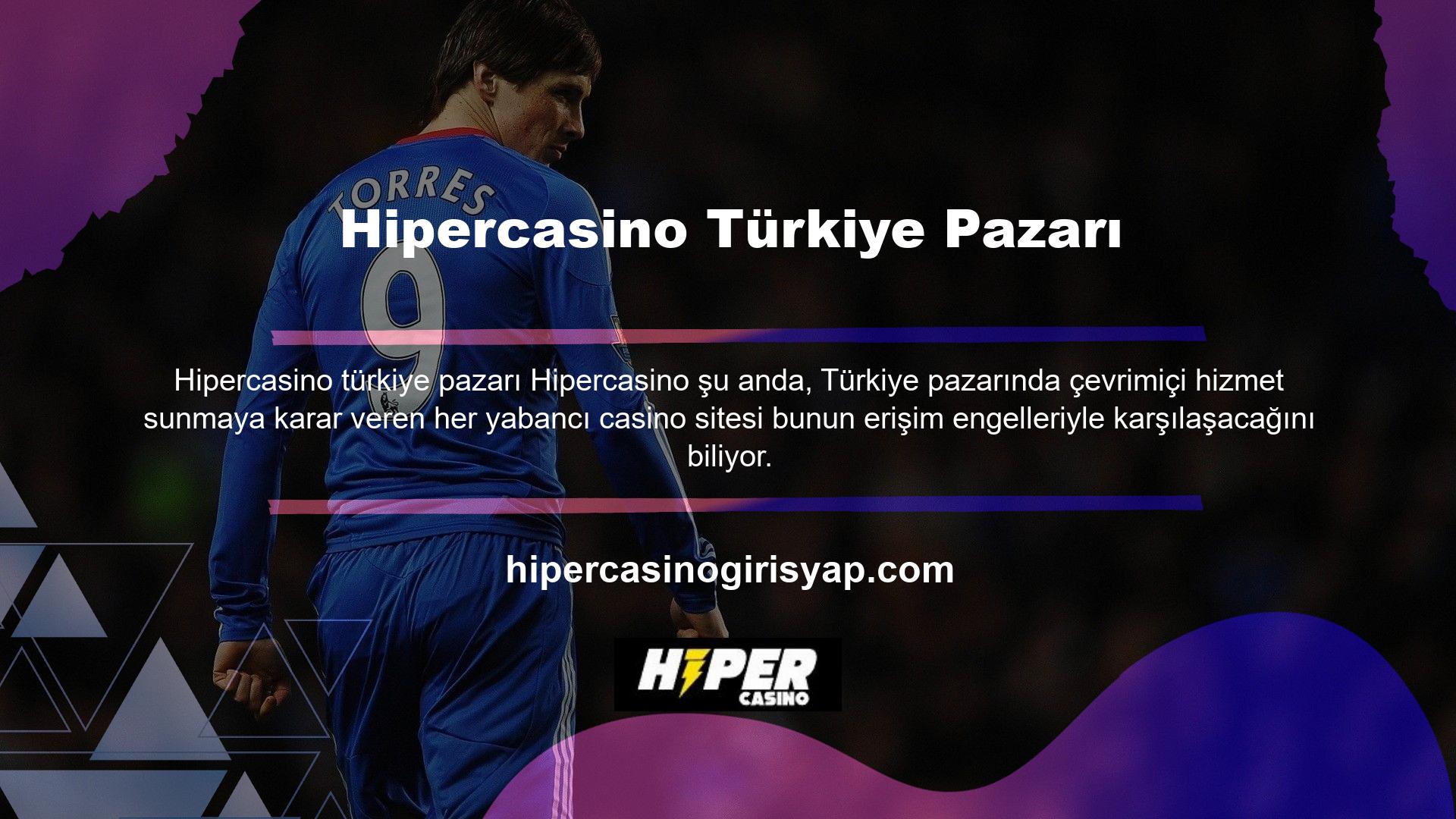 Hipercasino mevcut oturumda yapılan değişiklikler nedeniyle Türkiye'deki kullanıcılarına erişmeye devam ediyor